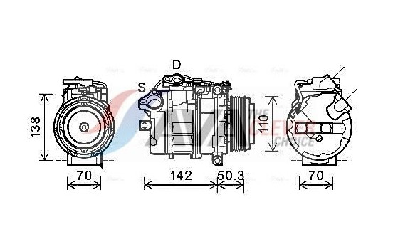 Compressor, air conditioning