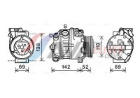 Compressor, air conditioning