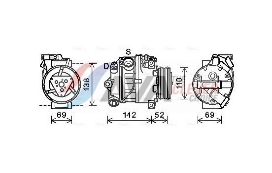Compressor, air conditioning