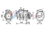 Compressor, air conditioning