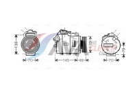 Compressor, air conditioning