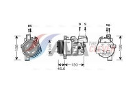 Compressor, air conditioning