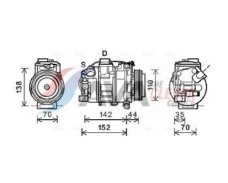 Compressor, air conditioning
