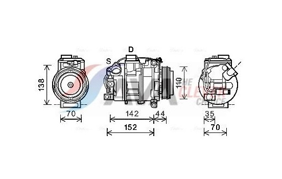 Compressor, air conditioning