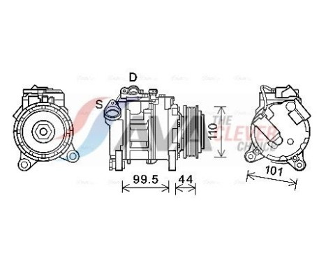Compressor, air conditioning