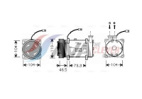 Compressor, air conditioning