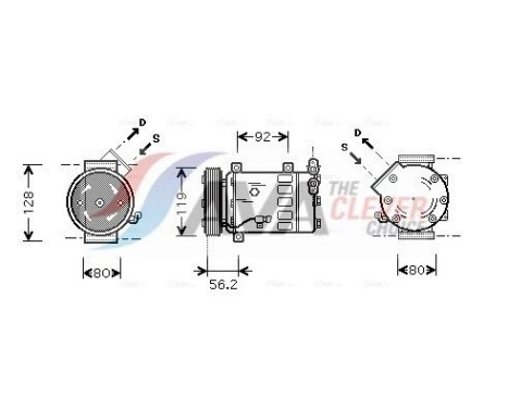 Compressor, air conditioning