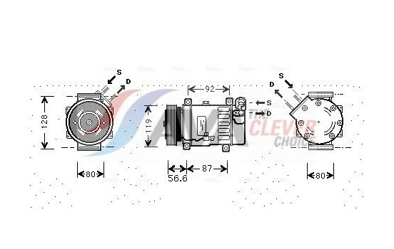 Compressor, air conditioning