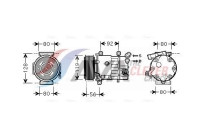 Compressor, air conditioning