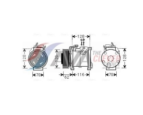 Compressor, air conditioning