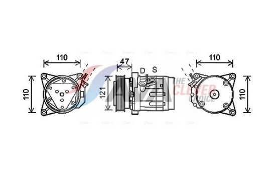 Compressor, air conditioning