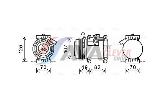 Compressor, air conditioning