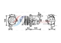 Compressor, air conditioning