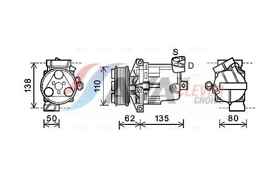 Compressor, air conditioning