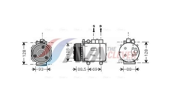 Compressor, air conditioning