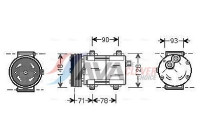 Compressor, air conditioning