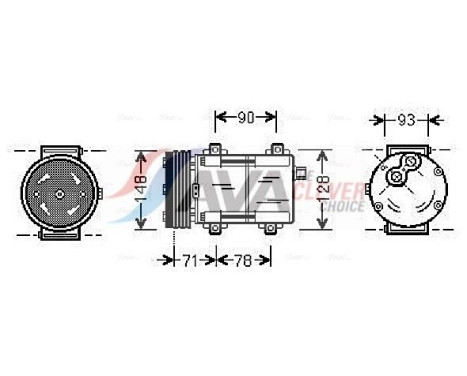 Compressor, air conditioning