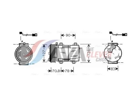 Compressor, air conditioning