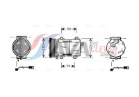 Compressor, air conditioning