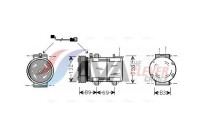 Compressor, air conditioning