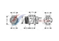 Compressor, air conditioning