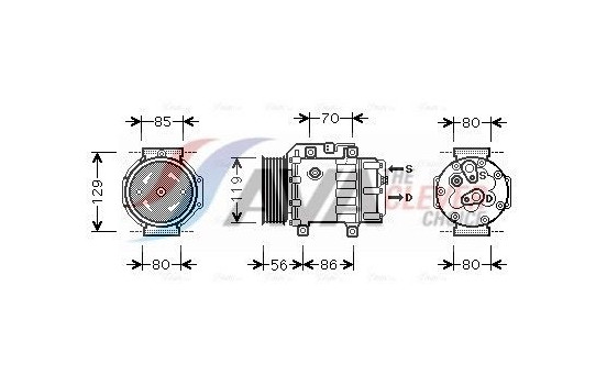 Compressor, air conditioning