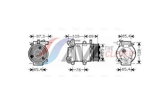 Compressor, air conditioning