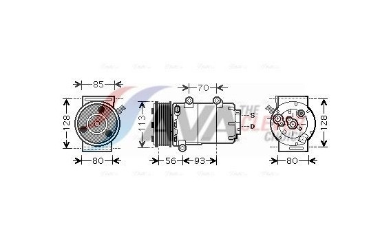 Compressor, air conditioning