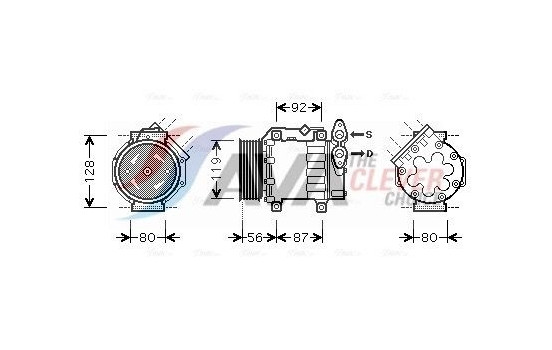 Compressor, air conditioning