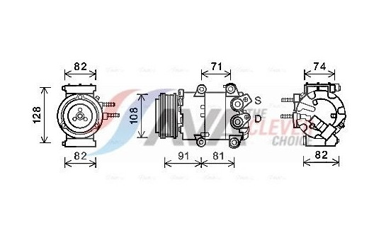 Compressor, air conditioning