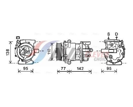 Compressor, air conditioning