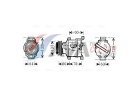 Compressor, air conditioning