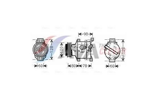 Compressor, air conditioning