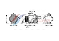 Compressor, air conditioning