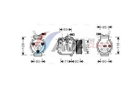 Compressor, air conditioning