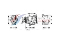 Compressor, air conditioning