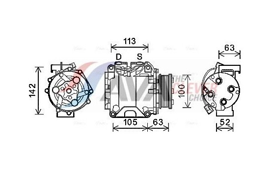 Compressor, air conditioning
