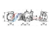 Compressor, air conditioning