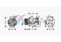 Compressor, air conditioning