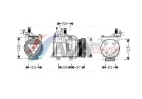 Compressor, air conditioning