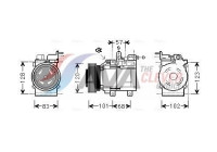 Compressor, air conditioning