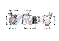 Compressor, air conditioning