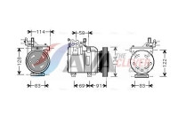 Compressor, air conditioning