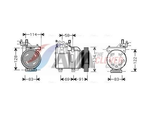 Compressor, air conditioning