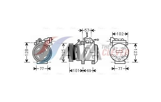 Compressor, air conditioning