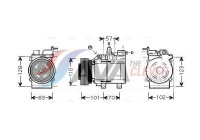 Compressor, air conditioning
