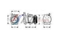 Compressor, air conditioning