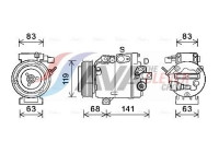 Compressor, air conditioning