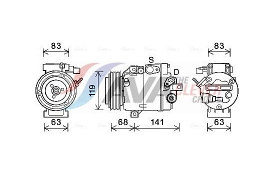 Compressor, air conditioning