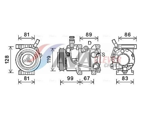Compressor, air conditioning